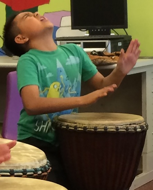 RAA Kid Drumming
