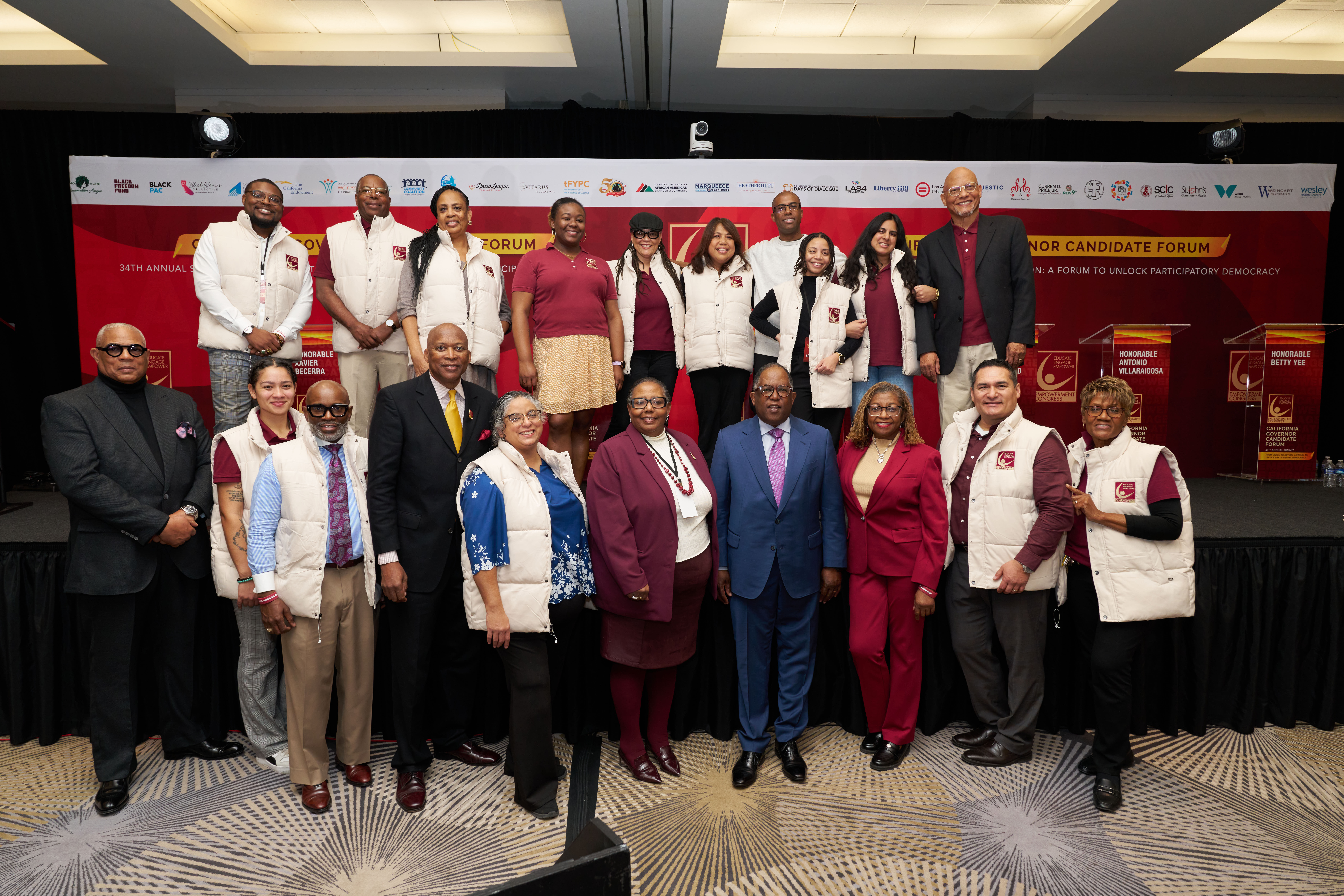 34th Annual Empowerment Congress Summit California Governor Candidate Forum “From Vision to Action: A Forum to Unlock Participatory Democracy”